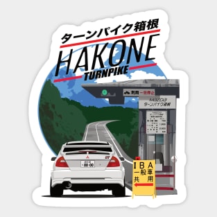 Hakone Lancer Evo Sticker